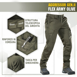 Pantalone AGGRESSOR Gen.II Flex