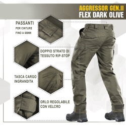 Pantalone AGGRESSOR Gen.II Flex