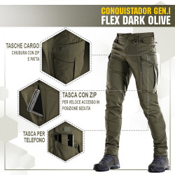Pantalone Conquistador Gen І Flex