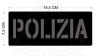 Patch POLIZIA bassa visibilità