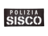 Patch catarifrangente POLIZIA SISCO